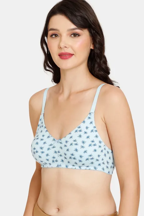 Rosaline Everyday Double Layered Non Wired 3/4th Coverage T-Shirt Bra