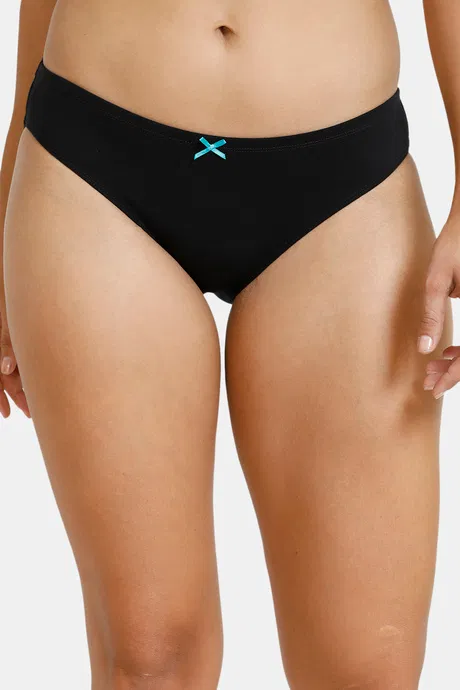 Anti-Microbial Low Rise Full Coverage Bikini Panty (Pack of 3)